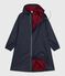 Women's long raincoat in two colours SMOKING blue
