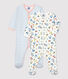 Floral Cotton Sleepsuits - 2-Pack