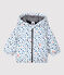 Babies' Warm Windcheater MARSHMALLOW white/MULTICO white