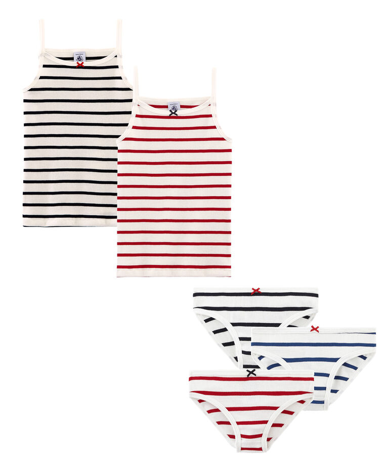 Set of underwear for girl multicolor