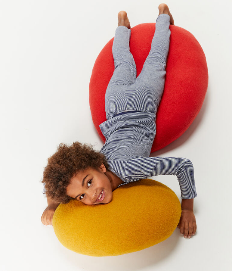 Boys' Pyjamas in Extra Warm Brushed Terry Towelling MAJOR blue/SUBWAY grey