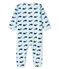 Baby Boys' Velour Whale Sleepsuit BOCAL yellow/SMOKING