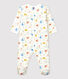Babies' Monkey Themed Organic Cotton Sleepsuit