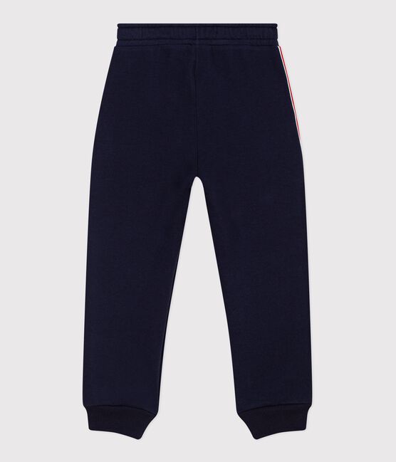 Children's cotton jogging bottoms SMOKING blue