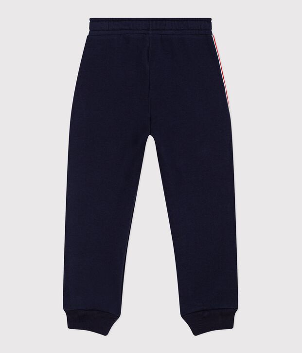 Children's cotton jogging bottoms blue