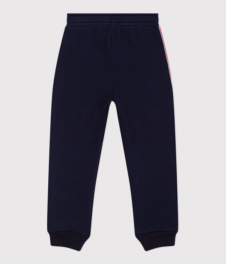 Children's cotton jogging bottoms blue