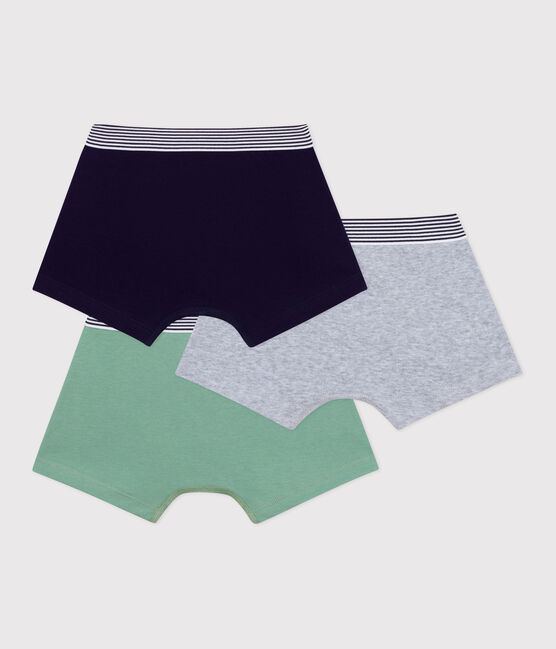 Pack of children's plain cotton boxers variante 1
