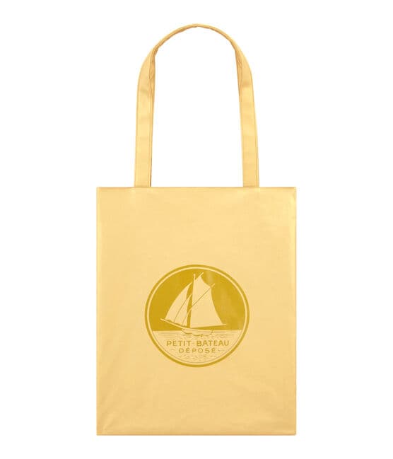 plain shopping bag DORE yellow