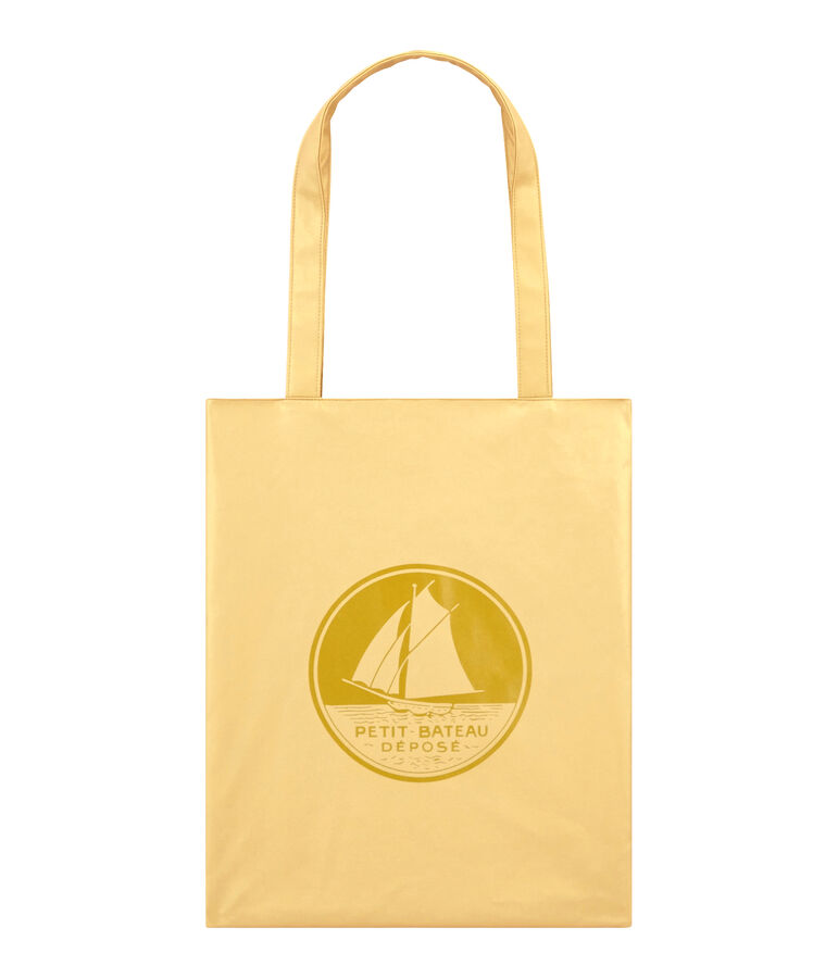 plain shopping bag DORE yellow