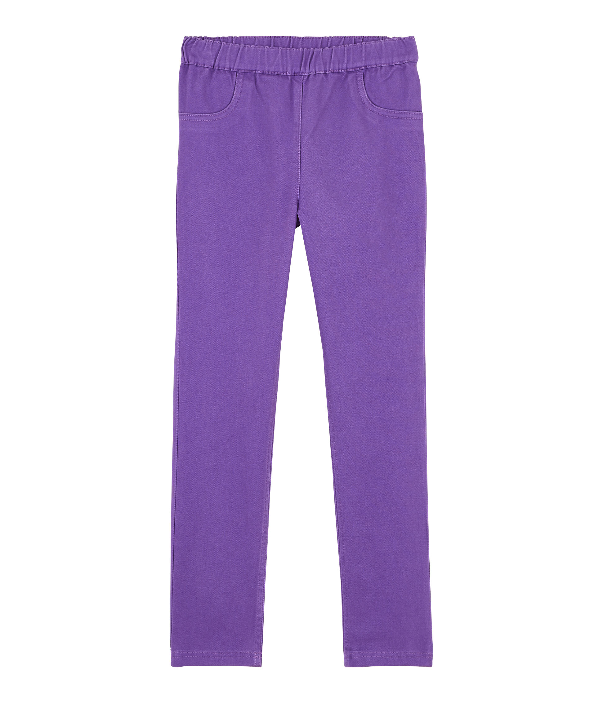 purple stretch jeans
