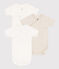 Babies' Organic Cotton Bodysuits - 3-Pack variante 1