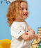 Babies' cotton Mr. Men and Little Miss T-shirt MARSHMALLOW white