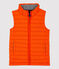 Unisex Children's Quilted Tube Knit Jacket CAROTTE orange