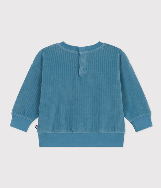 Babies' Velour Sweatshirt POLOCHON blue