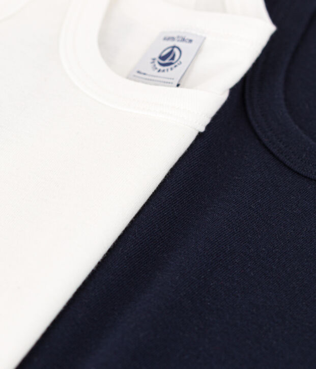 Boys' Cotton Vests - 2-Pack multicolor