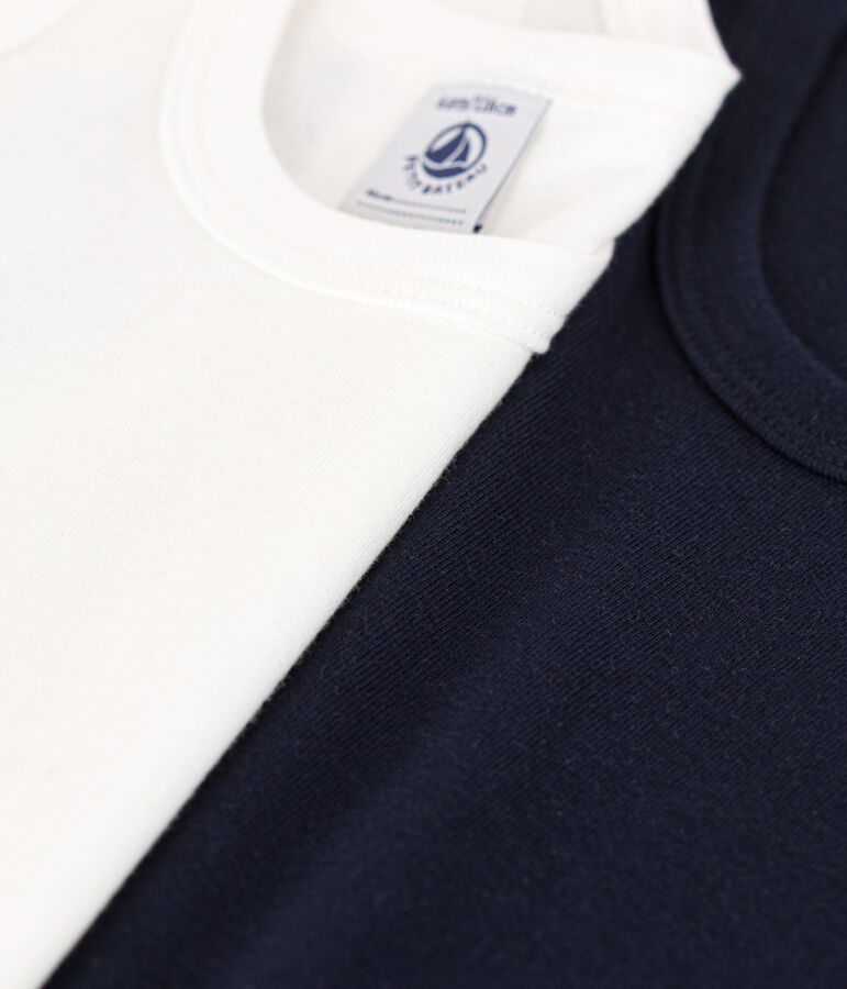 Boys' Cotton Vests - 2-Pack multicolor