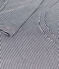 Women's second-skin lightweight stripy cotton T-shirt SMOKING blue/MARSHMALLOW white