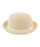 Straw hat for girls NATUREL pink
