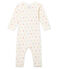 Baby Girls' Ribbed Long-Legged Bodysuit MARSHMALLOW white/MULTICO white