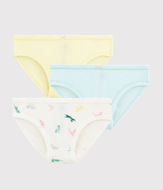 Girls' Colourful Cats Knickers - 3-Pack variante 1