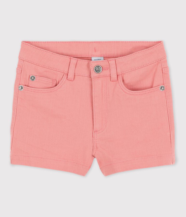 Girls' Denim Shorts pink