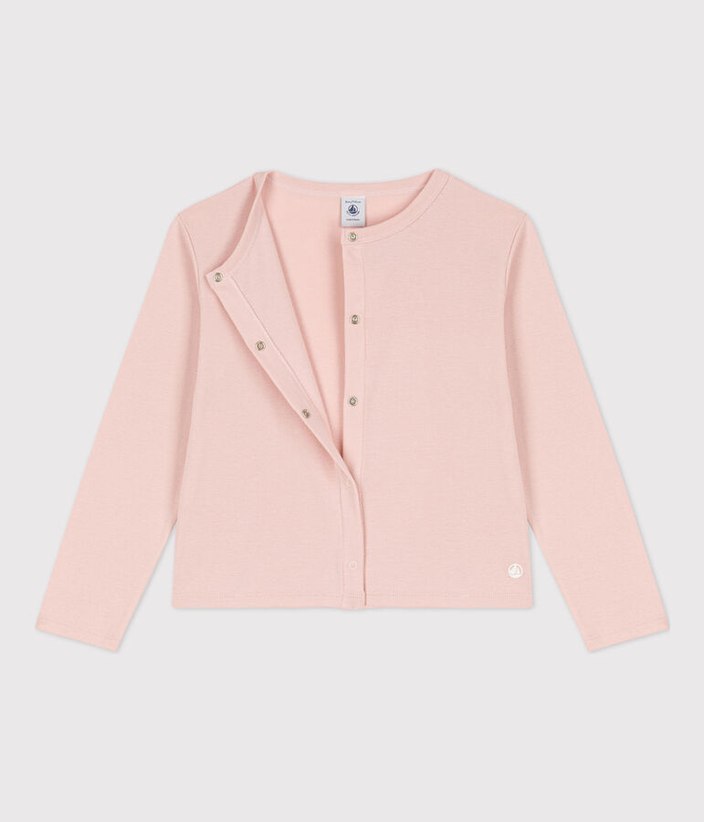 Girls' Cotton Cardigan pink