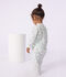 Babies' floral print cotton pyjamas white/multicolor