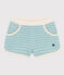 Girl's Striped Terry Shorts MIMI /AVALANCHE