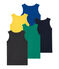 Set of 5 little boy's vest tops variante 1