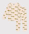 Children's Cotton Animal Print Pyjamas AVALANCHE white/MULTICO