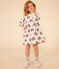 Girls' Printed Long-Sleeved Fleece Dress AVALANCHE+INCOGNITO /MULTICO