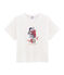 Girls' Short-Sleeved T-Shirt MARSHMALLOW white