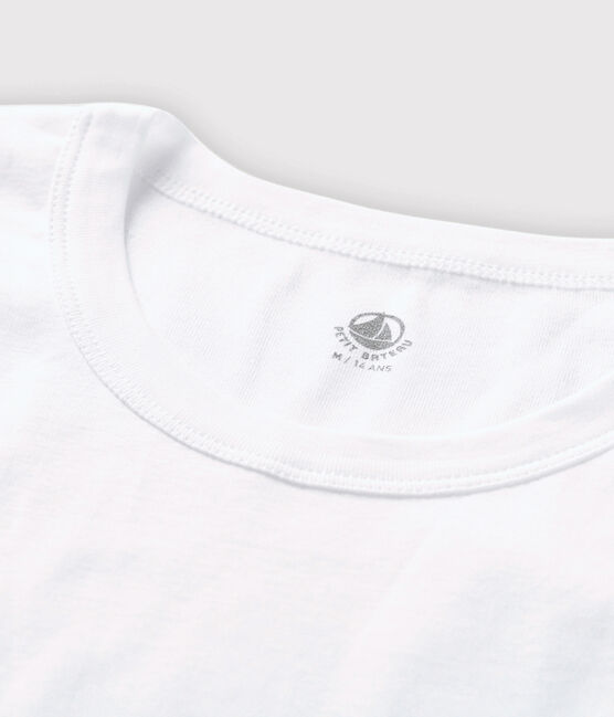 Men's short-sleeved T-shirt ECUME white