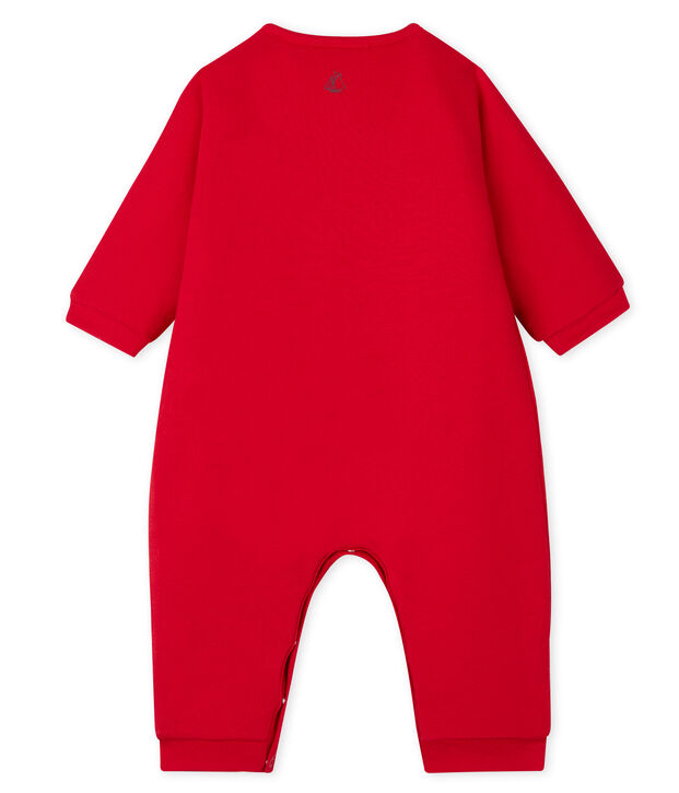 Unisex Baby Snowsuit red