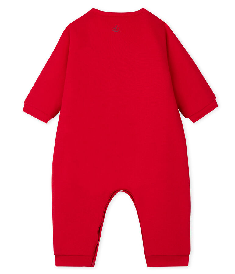 Unisex Baby Snowsuit red