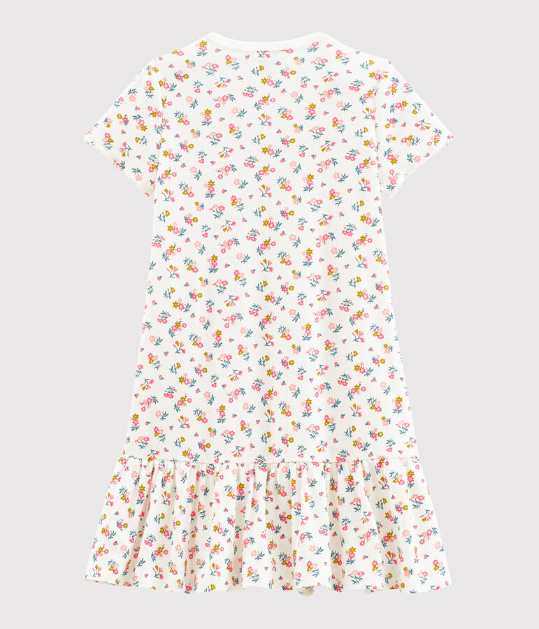 Girls' Nightdress white/multicolor