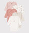 Babies' Long-Sleeved Cotton Bodysuits - 5-Pack variante 2