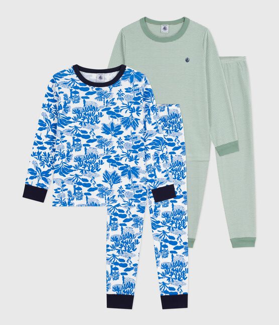 Pack of children's printed cotton pyjamas variante 1