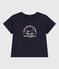 Babies' Short-Sleeved Lightweight Jersey T-Shirt SMOKING blue