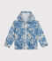 Girls' Lightweight Windbreaker BEACH blue/MULTICO