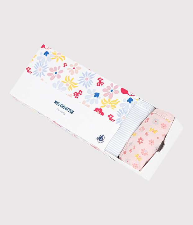 Children's Floral Cotton Knickers - 5-Pack multicolor