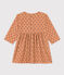 Babies' Long-Sleeved Velvet Dress SIENNA /MULTICO