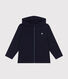 Boys' Cotton Rib Zip-Up Hoodie