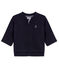 Baby boys' zipped Sweatshirt cardigan SMOKING blue