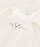 Cotton Bath Wrap and Comforter MARSHMALLOW white/GRIS grey