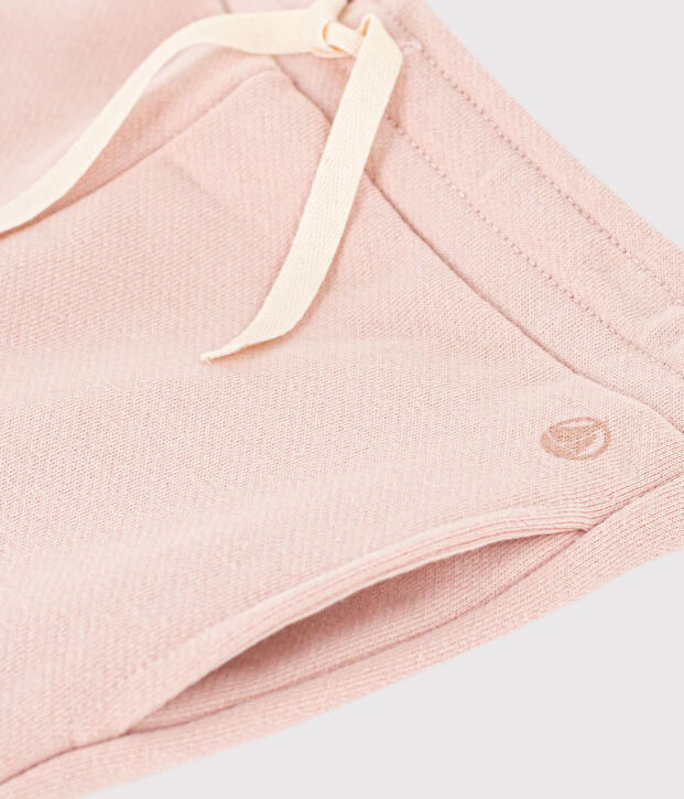 Girls' fleece jogging bottoms pink