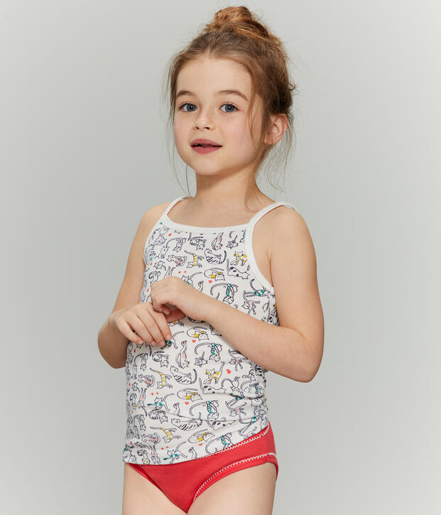 Girls' Strappy Tops - 2-Piece Set multicolor