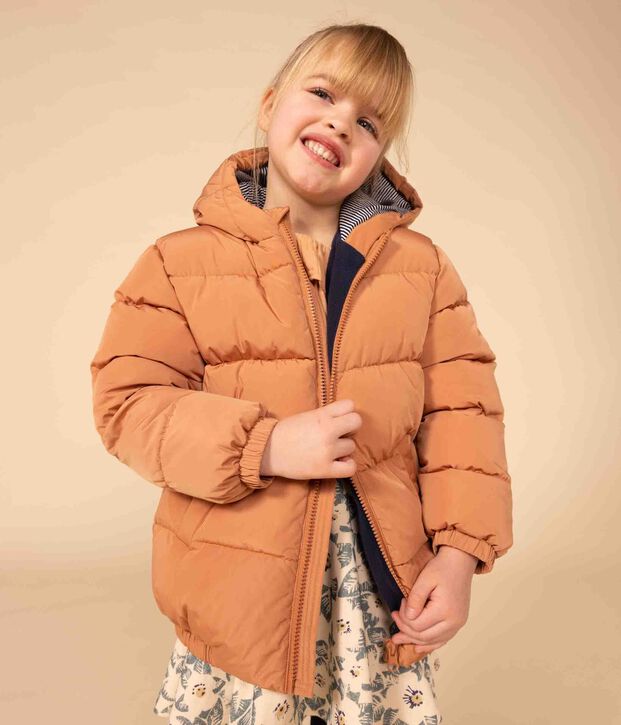 Children's unisex puffer jacket pink