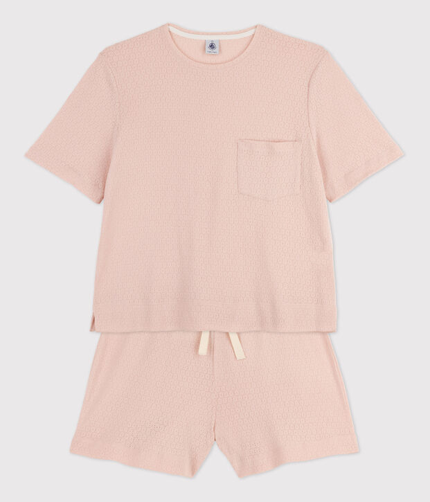 Women's Cotton Short Pyjamas pink