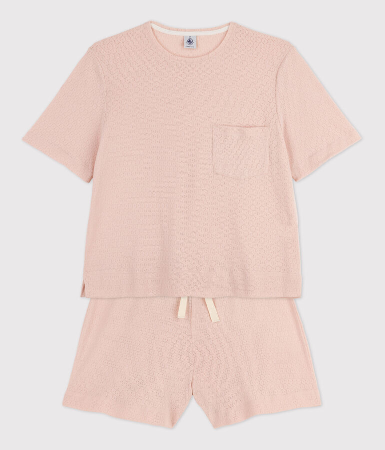 Women's Cotton Short Pyjamas pink